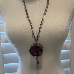Pink Tourmaline Necklace